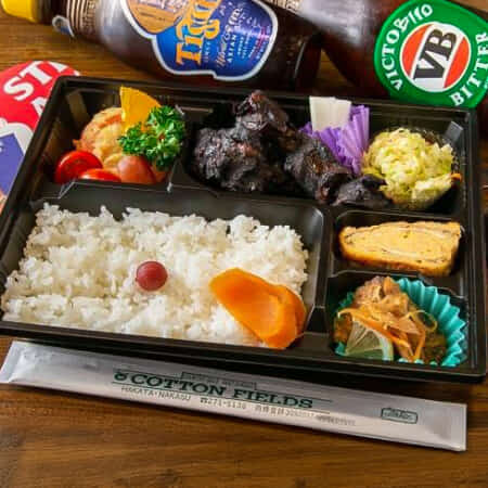 スペアリブ弁当｜中洲でカントリー料理のテイクアウト・デリバリーならコットンフィールズ