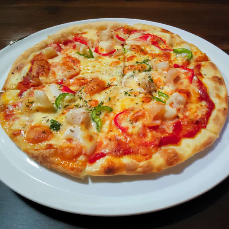 ミックスピザ｜中洲でカントリー料理のテイクアウト・デリバリーならコットンフィールズ